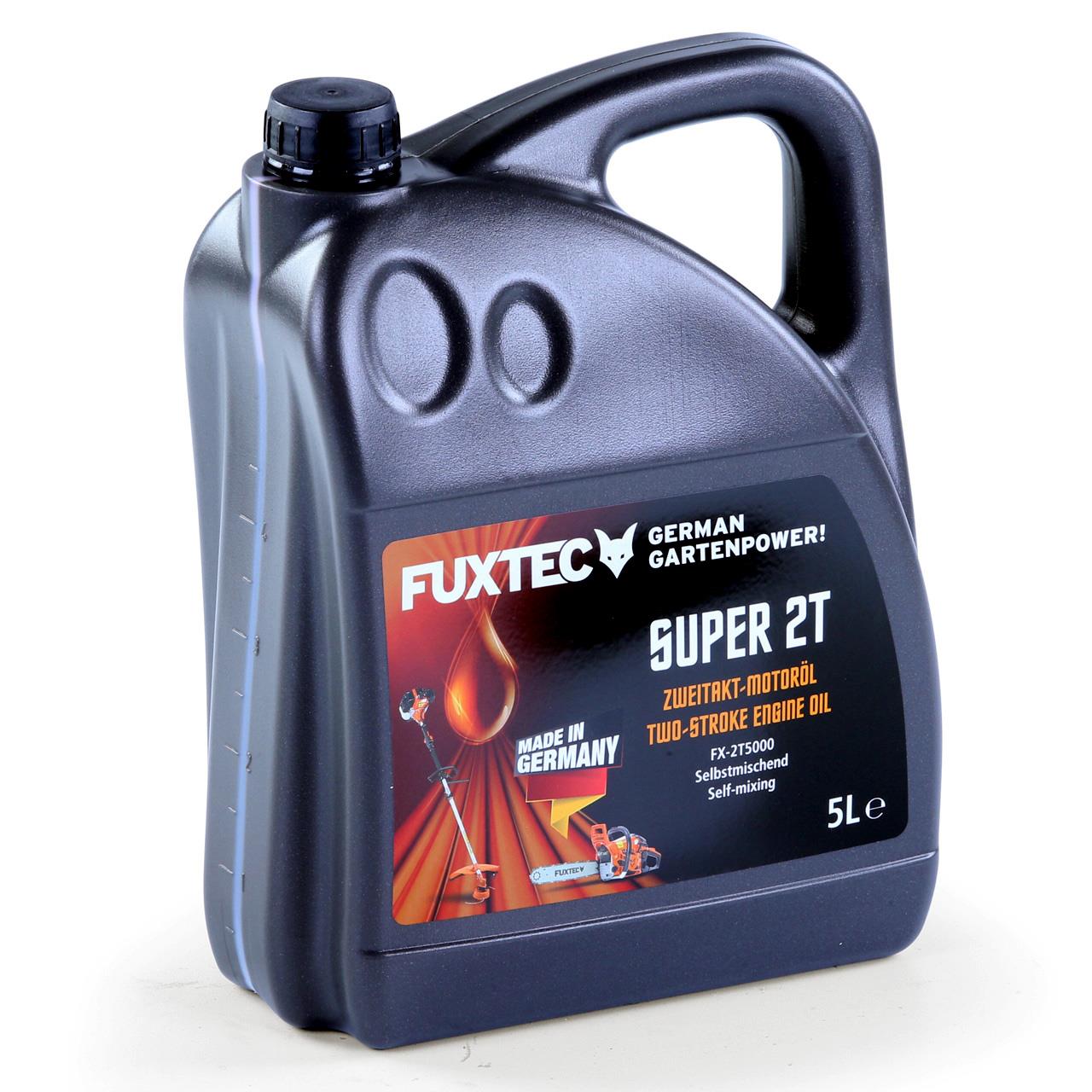 5 litre two-stroke self-mixing semi-synthetic oil FUXTEC 2T5000
