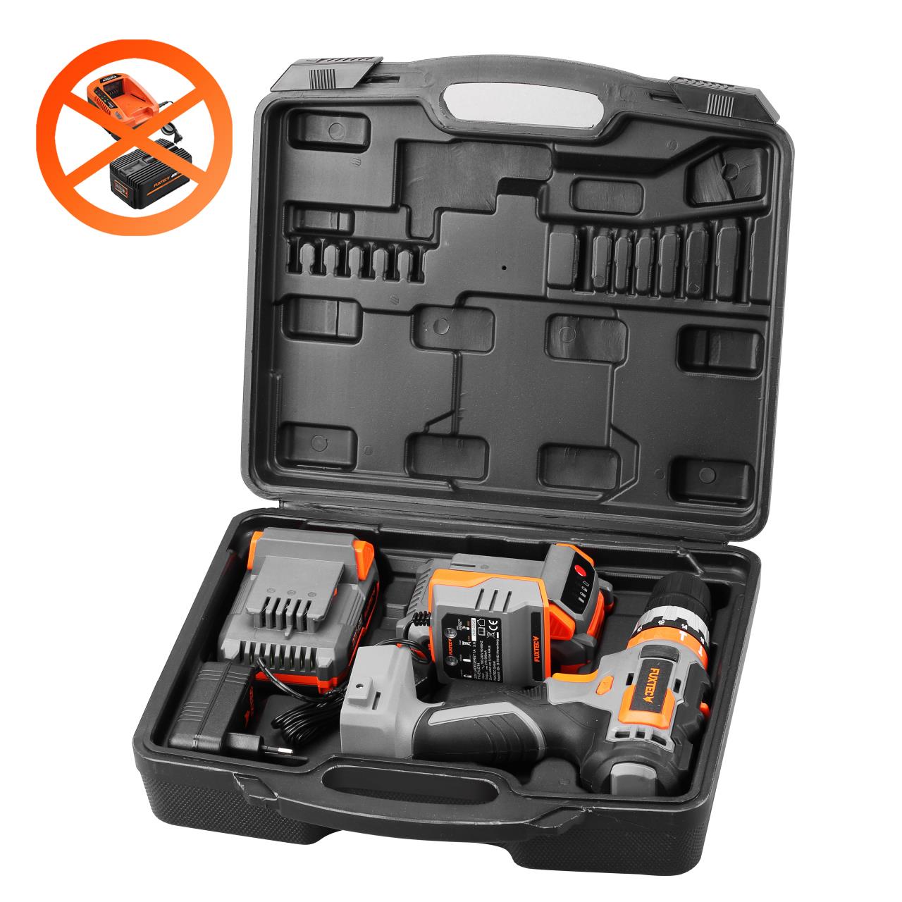 FUXTEC 20V cordless impact drill/driver - solo - E1SBS20 - no battery and charger included!