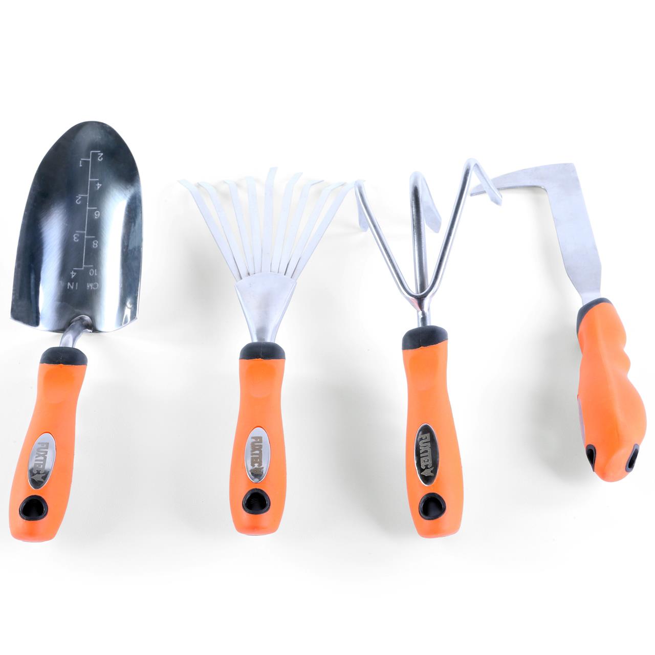 FUXTEC premium gardening tools - SET of 4 - FX-HGW4 - 
stainless steel